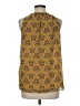 Max Studio 100% Polyester Yellow Sleeveless Blouse Size M - photo 2