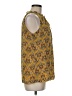 Max Studio 100% Polyester Yellow Sleeveless Blouse Size M - photo 4