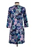Talbots Paisley Blue Casual Dress Size S (petite) - photo 2