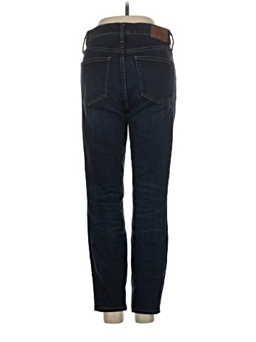 Madewell 9" Mid-Rise Skinny Jeans in Larkspur Wash: TENCEL&trade; Denim Edition (view 2)
