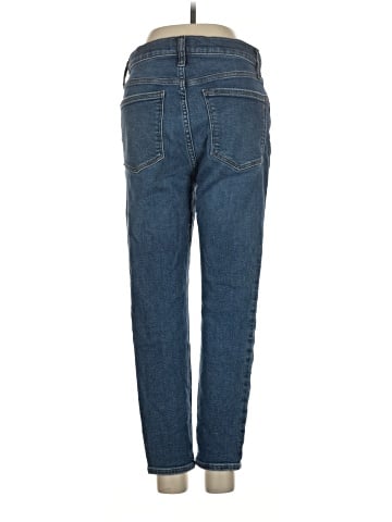 Madewell Petite 9" Mid-Rise Skinny Jeans in Heathfield Wash (view 2)