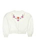 Crewcuts Outlet Floral White Sweatshirt Size 12 - 14 - photo 1