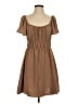Altar'd State 100% Polyester Solid Brown Casual Dress Size S - photo 1