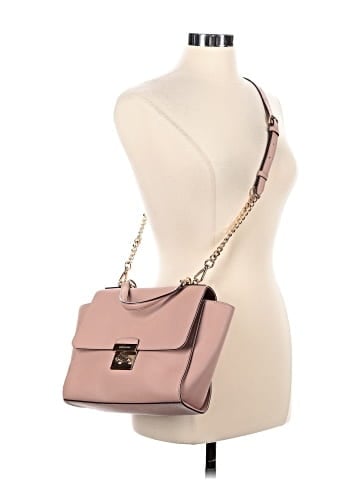 MICHAEL Michael Kors Leather Satchel (view 2)