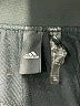 Adidas 100% Polyester Solid Black Casual Pants Size M - photo 7