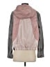 Coach 100% Leather Color Block Pink Leather Jacket Size 2 - photo 2