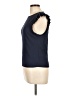 J.Crew Blue Short Sleeve Top Size L - photo 5