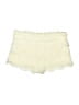 Pins and Needles 100% Cotton Ivory Shorts Size 6 - photo 1
