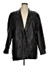 Assorted Brands 100% Leather Black Trenchcoat Size XL (estimated) - photo 1