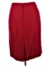 Le Suit 100% Wool Solid Red Wool Skirt Size 20 - photo 2