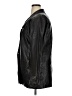 Assorted Brands 100% Leather Black Trenchcoat Size XL (estimated) - photo 5