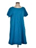 Cos Solid Blue Casual Dress Size S - photo 1