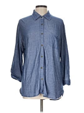 Eden & Olivia 3/4 Sleeve Button Down Shirt