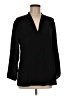 Theory 100% Silk Black 3/4 Sleeve Silk Top Size M - photo 1