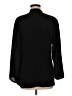 Theory 100% Silk Black 3/4 Sleeve Silk Top Size M - photo 2