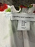 Cupcakes & Cashmere 100% Polyester Floral White Short Sleeve Blouse Size M - photo 7