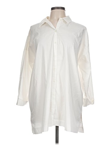 J.Jill 3/4 Sleeve Button-Down Shirt (view 1)