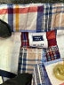 Janie and Jack 100% Cotton Plaid Blue Shorts Size 18-24 mo - photo 3
