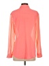 Kut from the Kloth Color Block Orange Long Sleeve Blouse Size S - photo 2