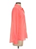Kut from the Kloth Color Block Orange Long Sleeve Blouse Size S - photo 4