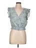 Universal Thread Blue Sleeveless Blouse Size L - photo 1