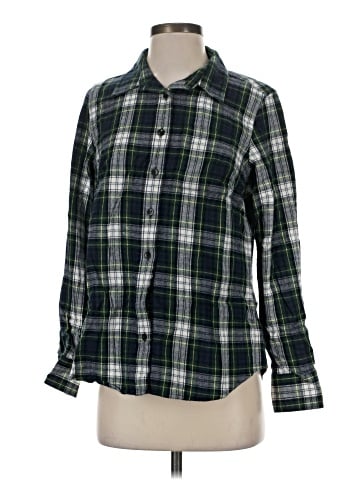 L.L.Bean Long Sleeve Button-Down Shirt (view 1)