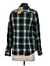 L.L.Bean Plaid Green Long Sleeve Button-Down Shirt Size S - photo 2