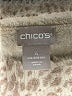 Chico's 100% Nylon Animal Print Tan Turtleneck Sweater Size XXL (4) - photo 7