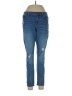 a.n.a. A New Approach Hearts Blue Jeans Size 12 - photo 1