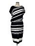 Covington Stripes Black Casual Dress Size L - photo 1