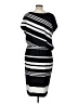 Covington Stripes Black Casual Dress Size L - photo 2