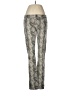 CAbi Animal Print Silver Casual Pants Size 6 - photo 1