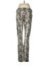 CAbi Animal Print Silver Casual Pants Size 6 - photo 2