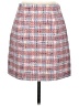Ann Taylor LOFT Tweed Pink Casual Skirt Size 4 - photo 2