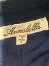 Annabelle 100% Polyester Solid Blue Shorts Size L - photo 3