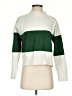 MNG Color Block Green Turtleneck Sweater Size XS - photo 1