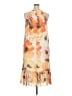 Mlle Gabrielle Floral Orange Cocktail Dress Size XXL (estimated) - photo 2