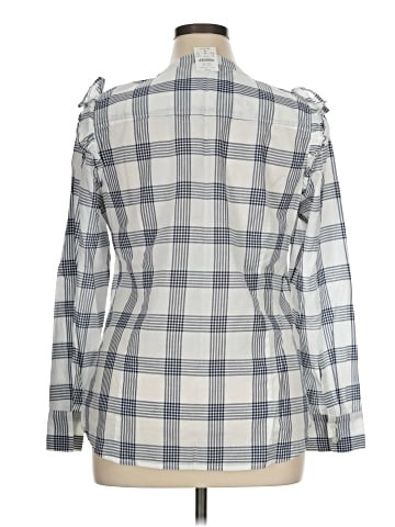 J.Crew Factory Store Long Sleeve Button-Down Shirt (view 2)