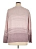 Ella Moss Stripes Pink Pullover Sweater Size XL - photo 2