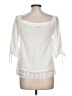 Greylin Ivory 3/4 Sleeve Blouse Size M - photo 2