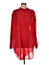Skin Red 3/4 Sleeve Blouse Size Med (2) - photo 1