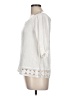Greylin Ivory 3/4 Sleeve Blouse Size M - photo 5