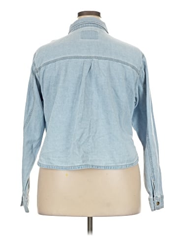 Celebrity Pink Long Sleeve Button-Down Shirt (view 2)