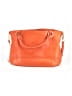 G.I.L.I. Got It Love It 100% Leather Solid Orange Tote One size - photo 3