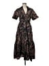 Nicholas Paisley Brown Casual Dress One size - photo 1