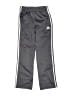 Adidas 100% Polyester Gray Track Pants Size 10 - 12 - photo 1