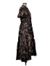 Nicholas Paisley Brown Casual Dress One size - photo 4