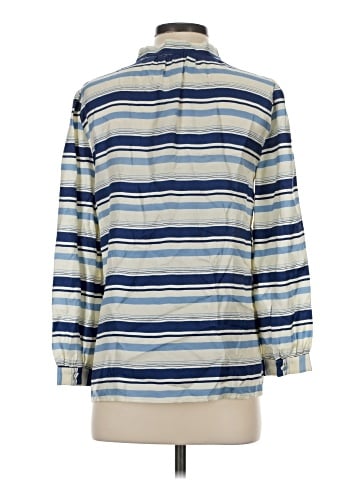 J.Crew Collection 3/4 Sleeve Silk Top (view 2)