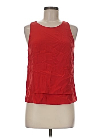 Milly Sleeveless Silk Top (view 1)