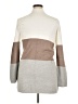 Cyrus Color Block Tan Cardigan Size XL - photo 2